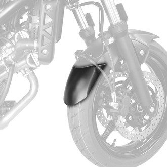Puig® - Front Black ABS Plastic Fender Extension