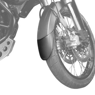 Puig® - Front Black ABS Plastic Fender Extension