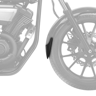 Puig® - Front Black ABS Plastic Fender Extension