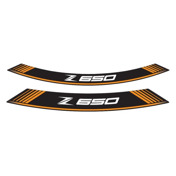 Puig® - "Z650" Orange Rim Strip Kit