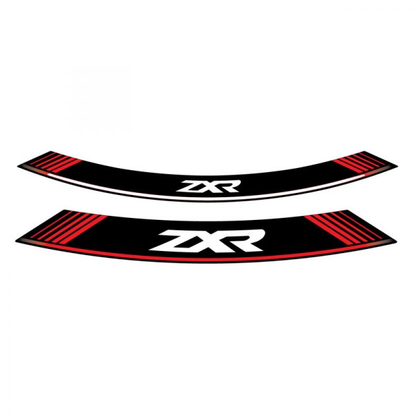 Puig® - "ZXR" Red Rim Strip Kit
