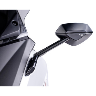 Puig® - Left Side Black Rear View Mirror Adapter