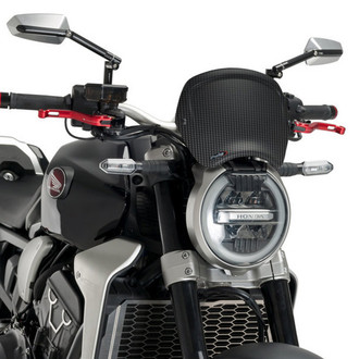 Puig® - Plastic Carbon Look Front Plate
