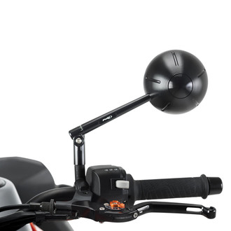 Puig® - Left Side Retro Black Rear View Mirror
