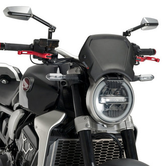 Puig® - Aluminum Black Front Plate