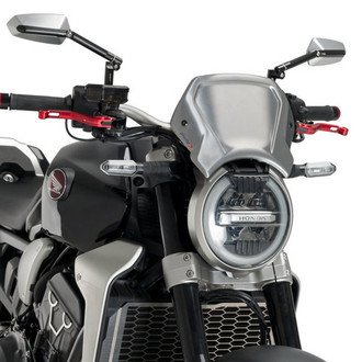 Puig® - Aluminum Silver Front Plate
