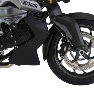 Puig® - Front Black ABS Plastic Fender Extension