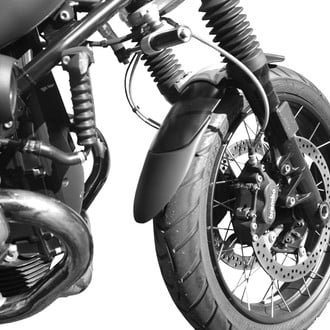 Puig® - Front Black ABS Plastic Fender Extension