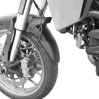 Puig® - Front Black ABS Plastic Fender Extension