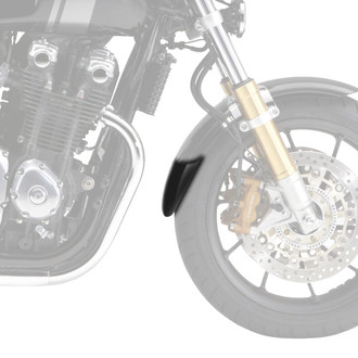 Puig® - Front Black ABS Plastic Fender Extension