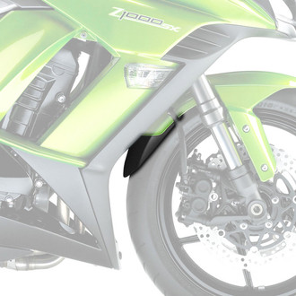 Puig® - Front Black ABS Plastic Fender Extension