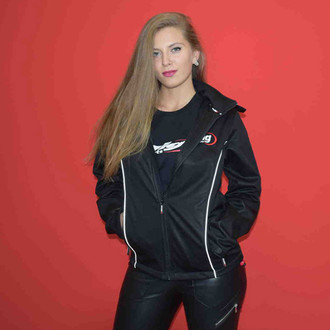 Puig® - Hi-Tech Parts Jacket (Medium, Black)
