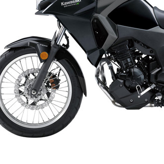 Puig® - Front Black ABS Plastic Fender Extension