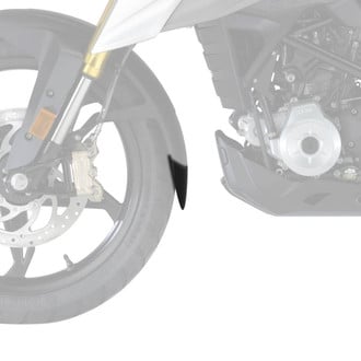 Puig® - Front Black ABS Plastic Fender Extension