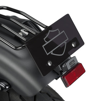 Puig® - Black License Plate Support