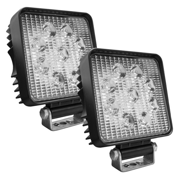 Race Sport® - Street Series 4" 2x27W Square Combo Spot/Flood Beam Lights