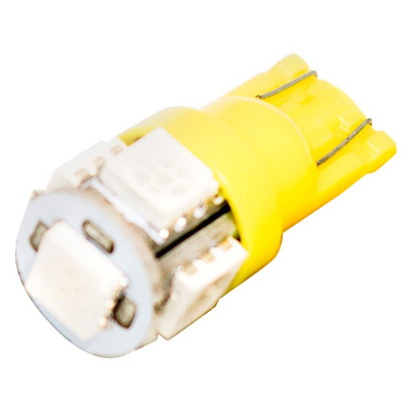 Race Sport® RS-T10-A-5050 - 5050 SMD 5-Chip LED Bulbs (194 / T10, Amber)