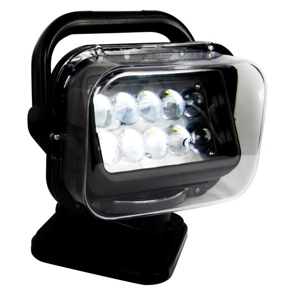 Race Sport® - Motorized Series Permanent and Magnetic Mount 50W Square Spot Beam LED Light
