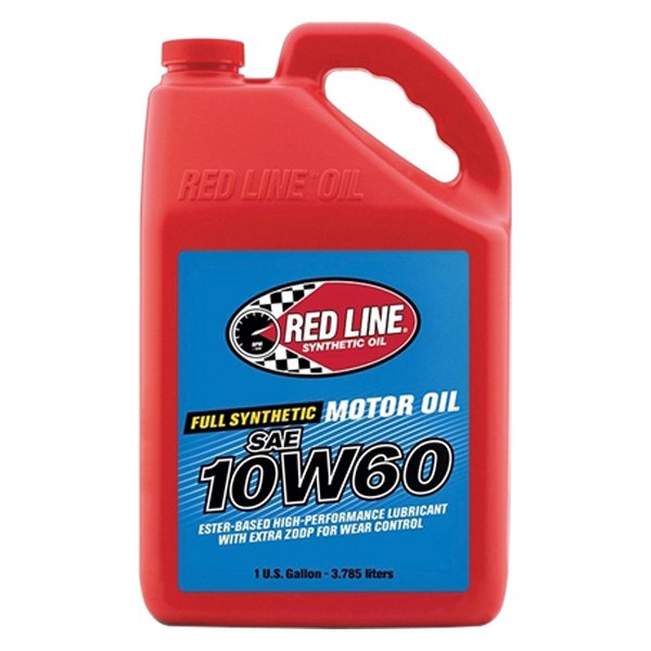 Red Line® - SAE 10W-60 Full Synthetic Motor Oil, 5 Gallons