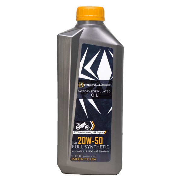 Rekluse® - SAE 20W-50 Synthetic Engine Oil, 1 Liter