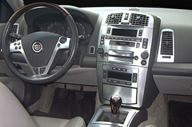 Remin Dash Kit Brushed Aluminium on Cadillac CTS 2004
