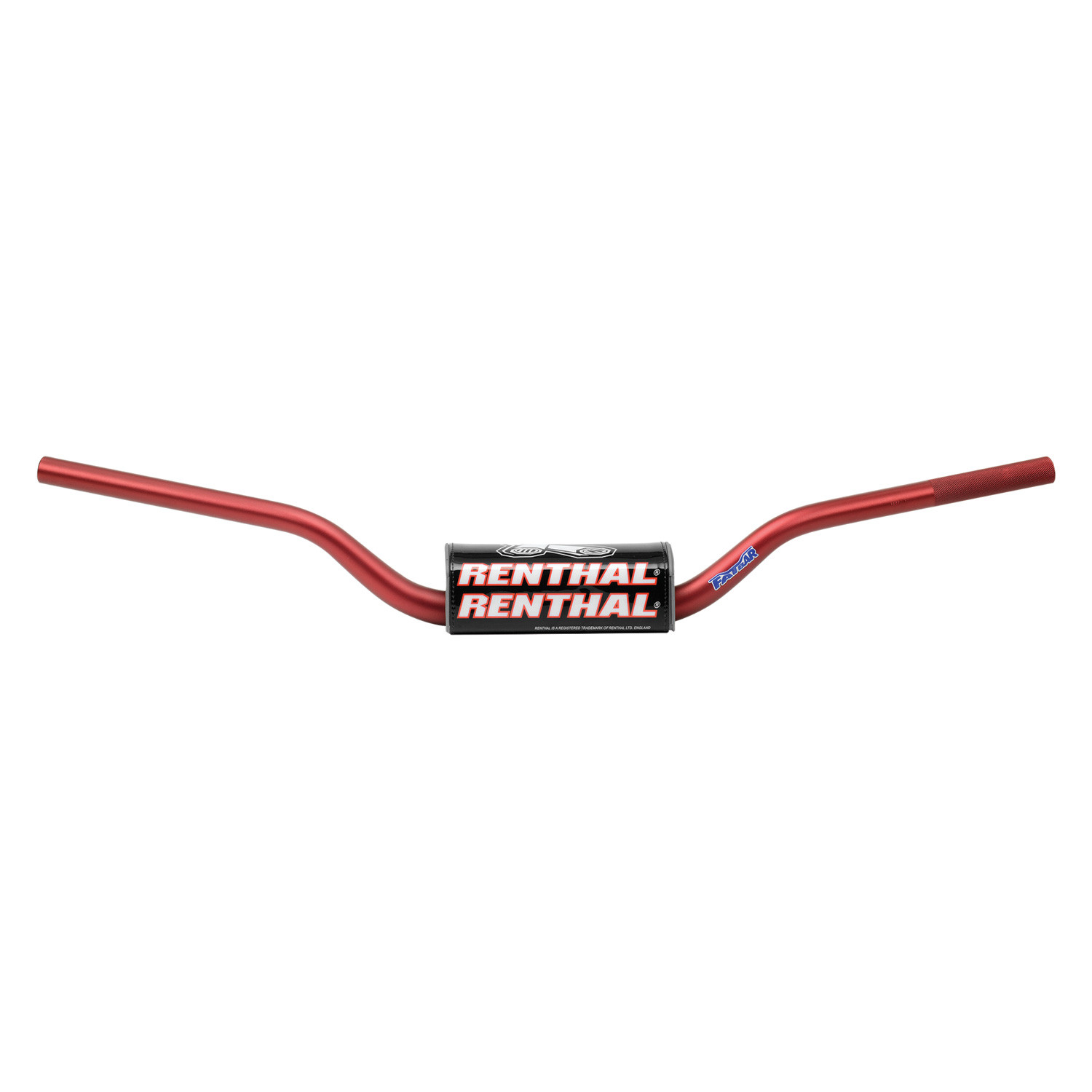 Renthal® 604-01-RD - Fatbar™ Handlebar - MOTORCYCLEiD.com