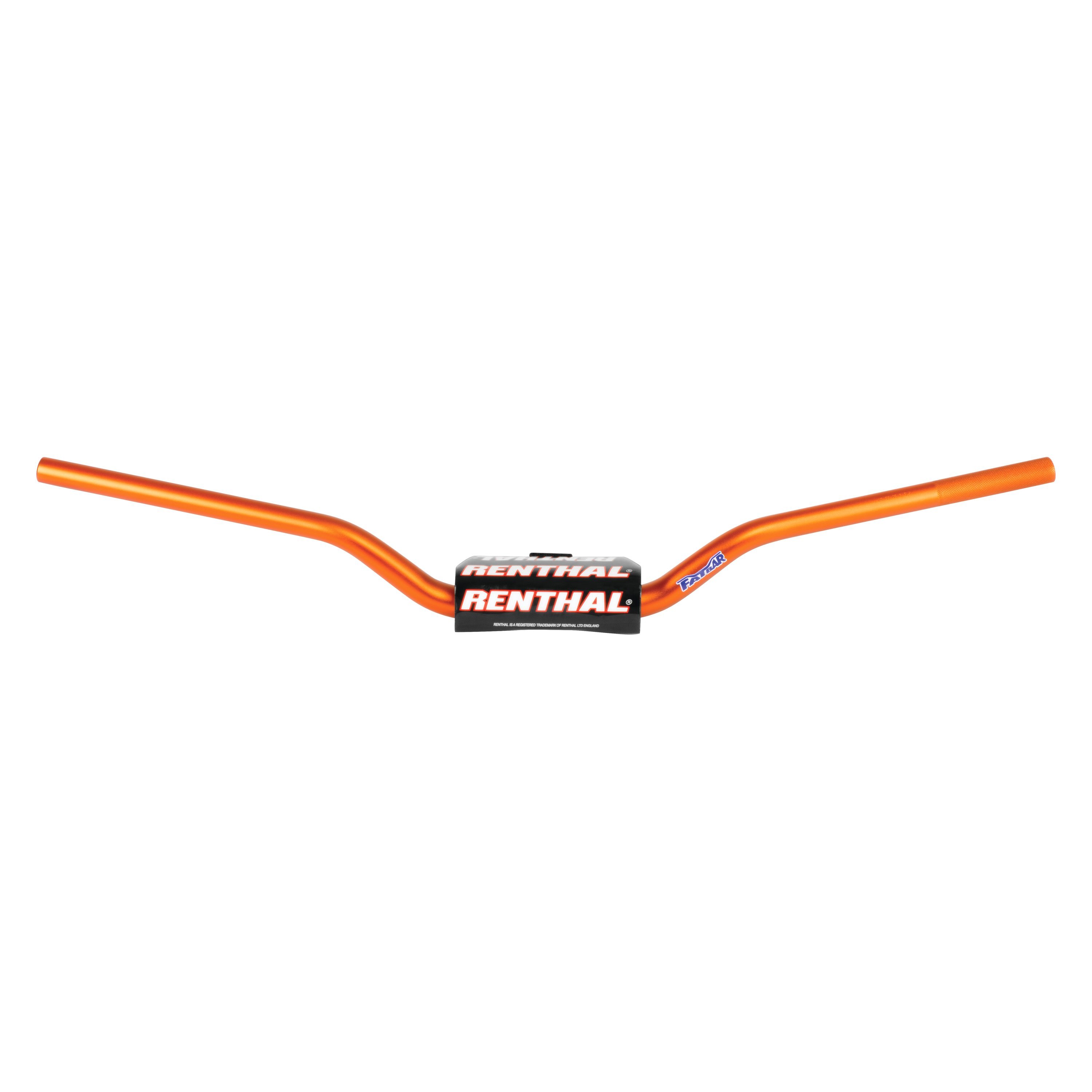 Renthal Fatbar Bar Pad - Orange - Orange Foam
