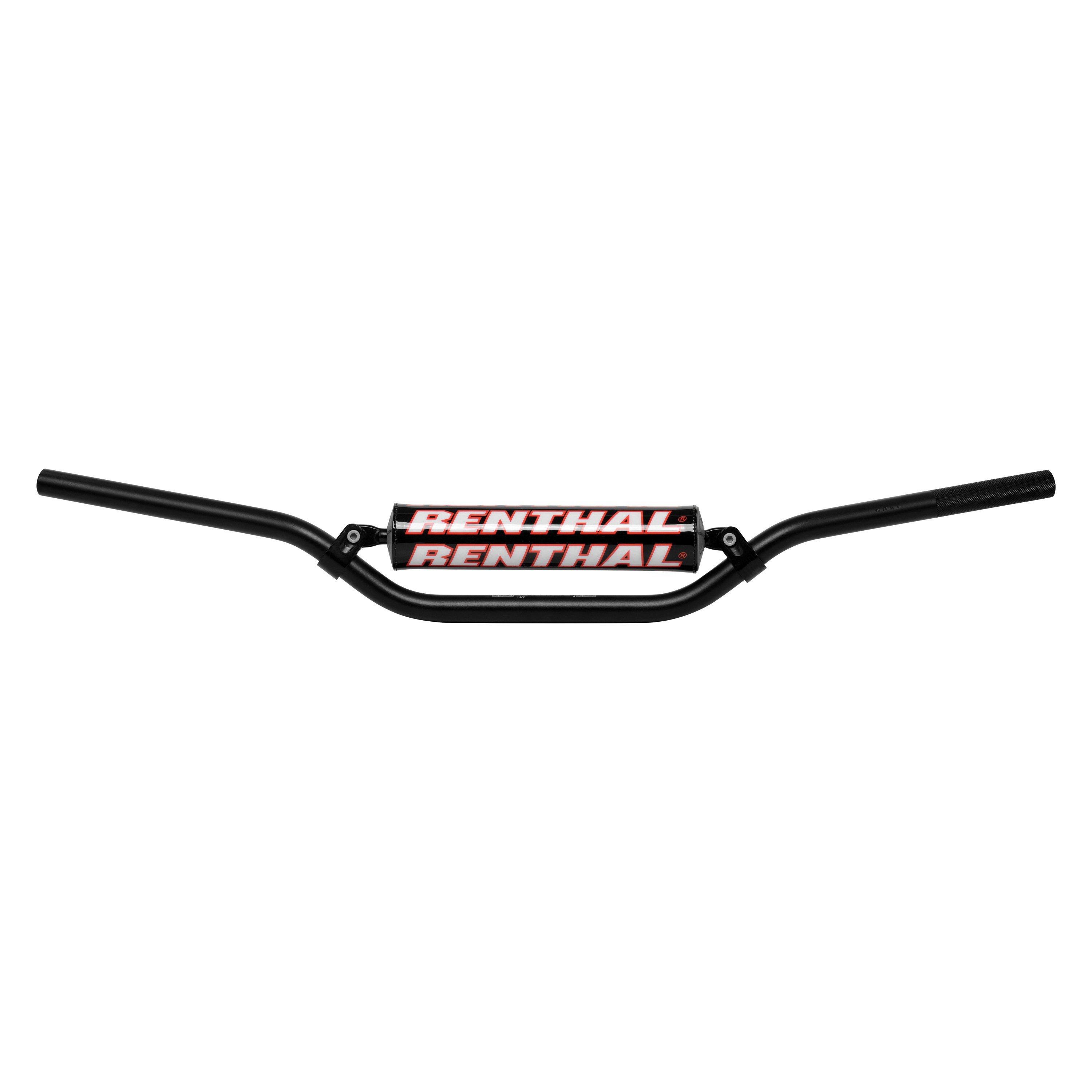 Renthal® 722-01-BK-01-185 - MX/Enduro Handlebar - MOTORCYCLEiD.com