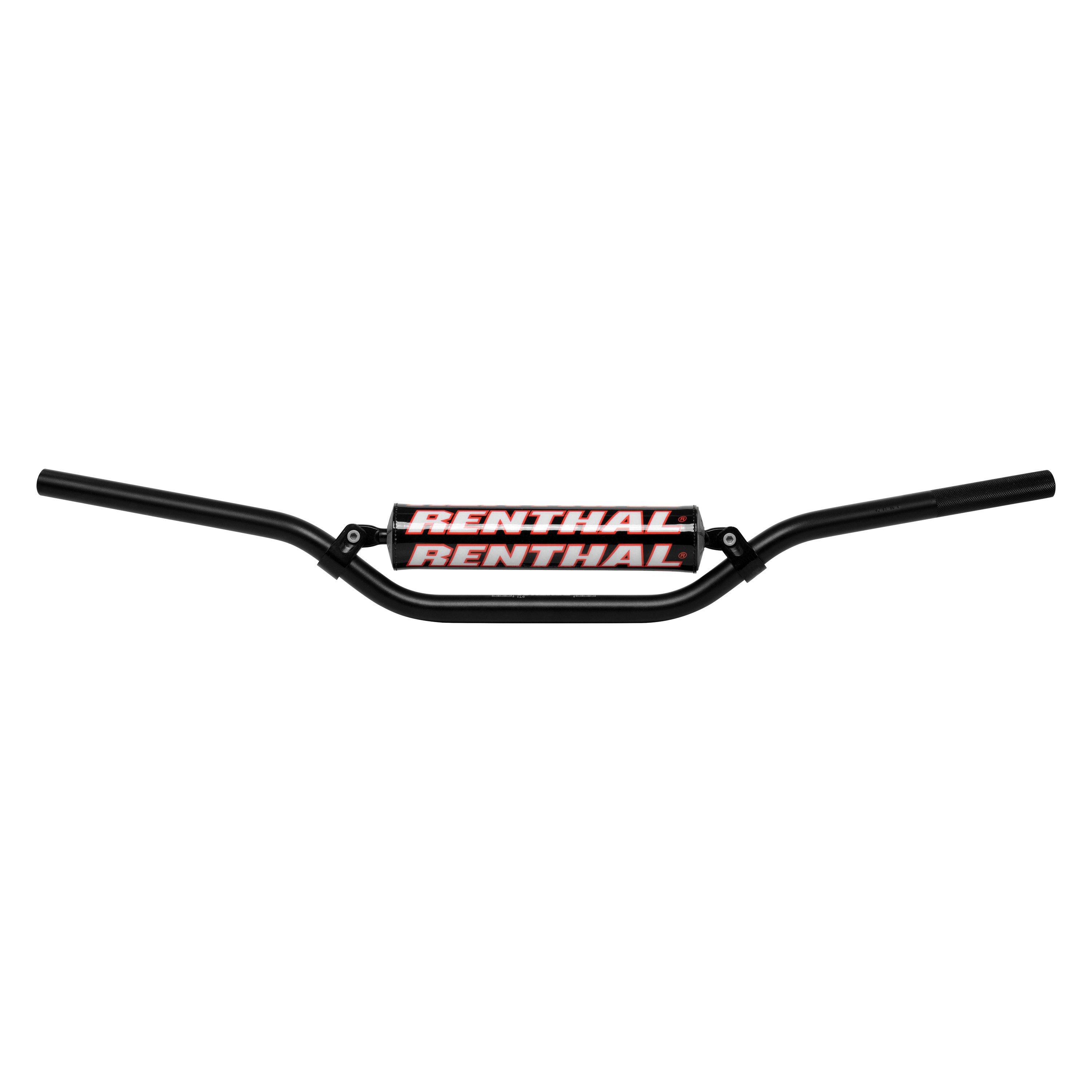 Renthal® 764-01-BK-01-185 - MX/Enduro Handlebar - MOTORCYCLEiD.com