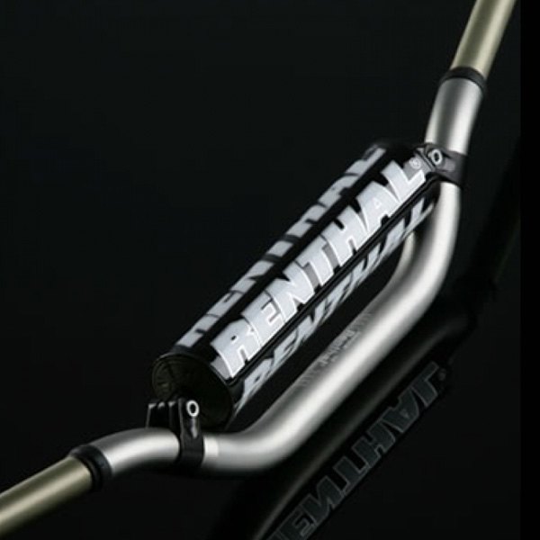 Renthal® 918-01-TG-02-185 - Twinwall Handlebar - MOTORCYCLEiD.com