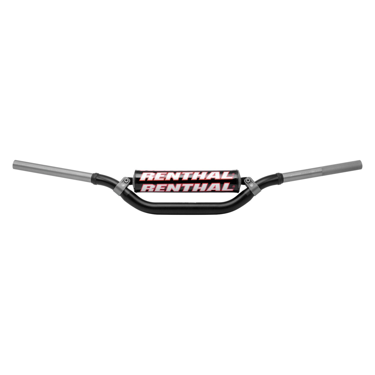 Renthal® 999-01-BK-07-185 - Twinwall Handlebar - MOTORCYCLEiD.com