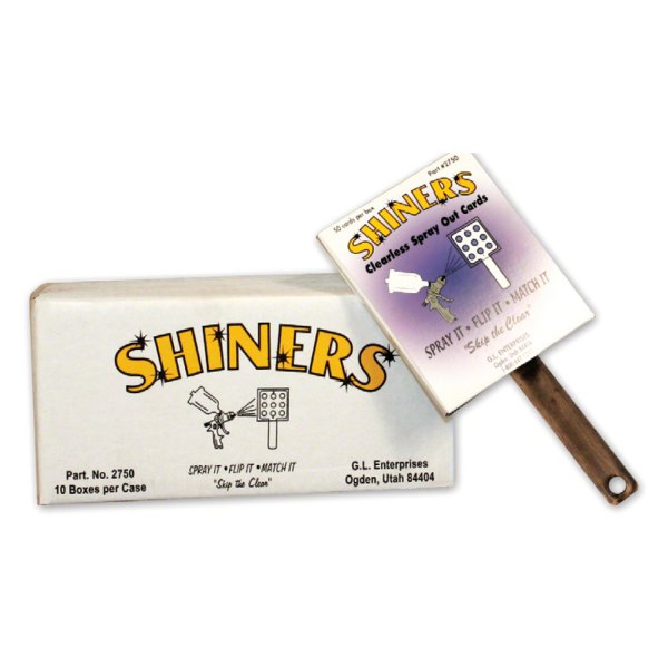 Replace® - GL Enterprises™ Shiners Clearless Sprayout Cards