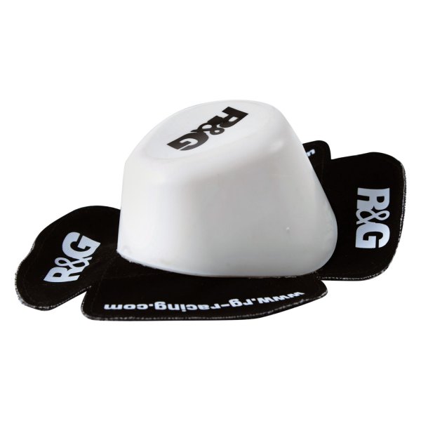 R&G Racing® - Aero 'Wet' Knee Sliders (Opaque/White)