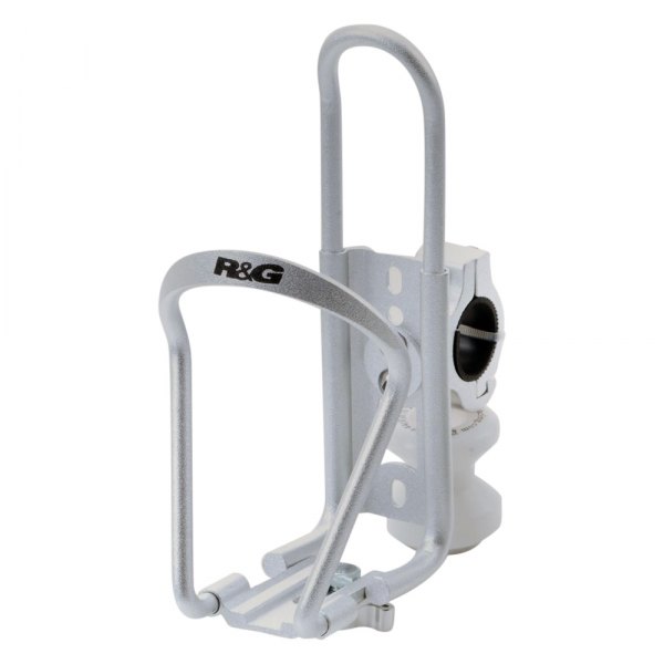  R&G Racing® - Silver Adjustable Motorcycle Bottle Cage