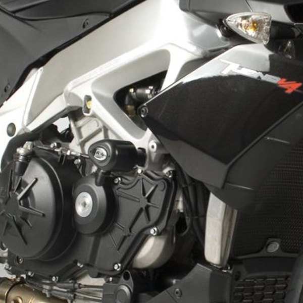 R&G Racing® - Black Front Engine Mount Crash Protectors