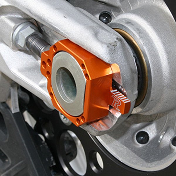 Ride Engineering® - Orange Billet Axle Blocks