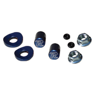 Ride Engineering® - Blue Valve Cap and Rim Lock Spacer Kit