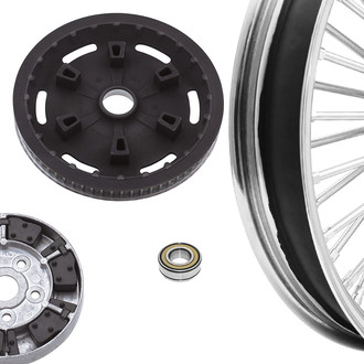 Ride Wright Wheels® - Omega Front 40 Spoke Wheel