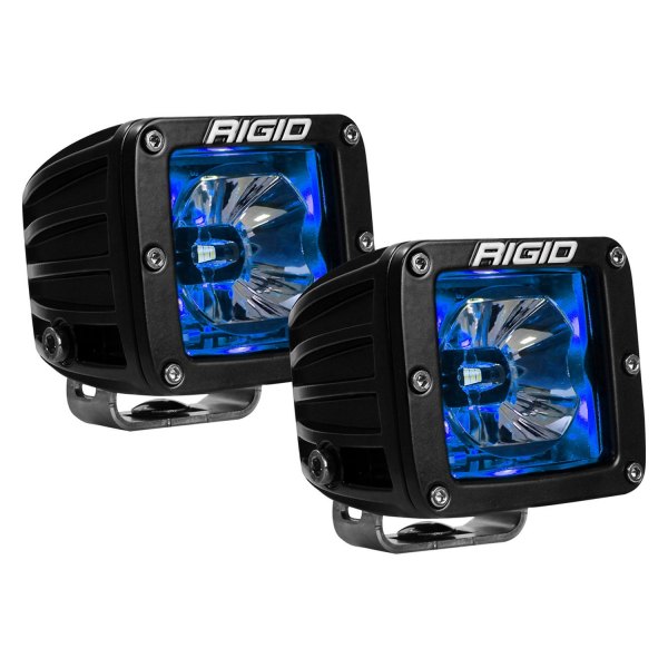 Rigid Industries® - Radiance Series 3" 2x15W Broad Spot Beam LED Pod Lights with Blue Backlight