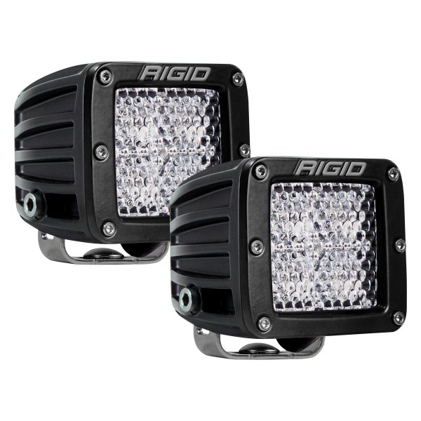 Rigid Industries® - D-Series Pro 3" 2x30W Flood Diffused Beam LED Lights