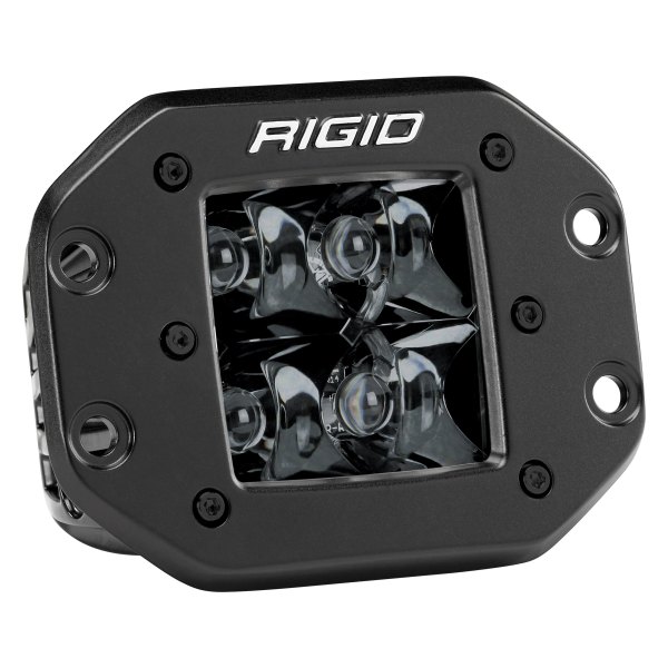Rigid Industries® - D-Series Pro Midnight Edition Flush Mount 3" 22W Spot Beam LED Light