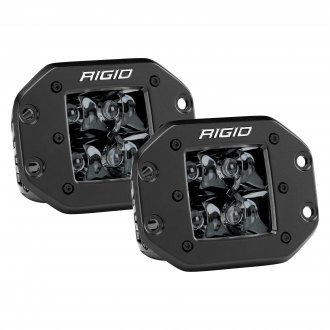 Rigid Industries® - D-Series Pro Midnight Edition Flush Mount 3" LED Lights