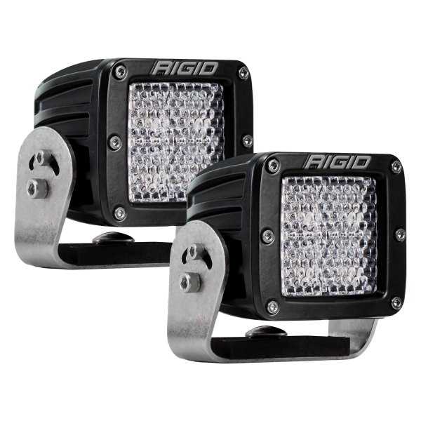 Rigid Industries® - D-Series 3" 2x30W Flood Diffused Beam LED Lights