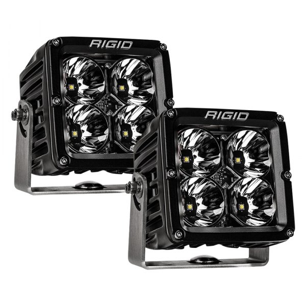 Rigid Industries® - Radiance XL 4" 2x50W Broad Spot Beam LED Pod Lights with White Backlight