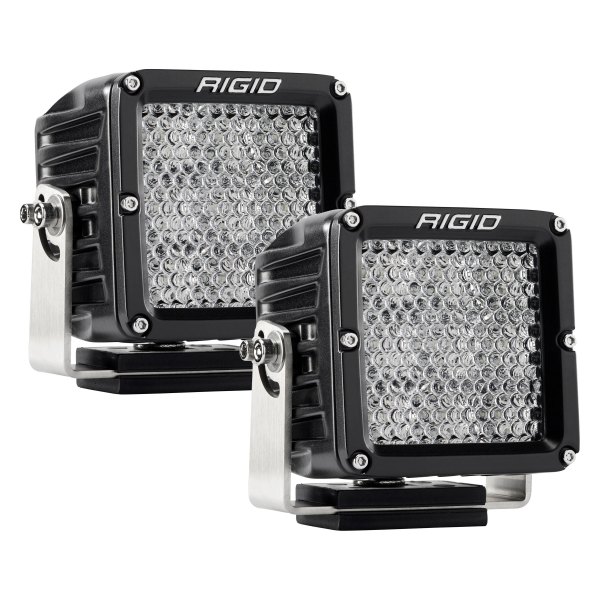 Rigid Industries® - D-XL Series Pro 4" 2x67W Flood Diffused Beam LED Lights