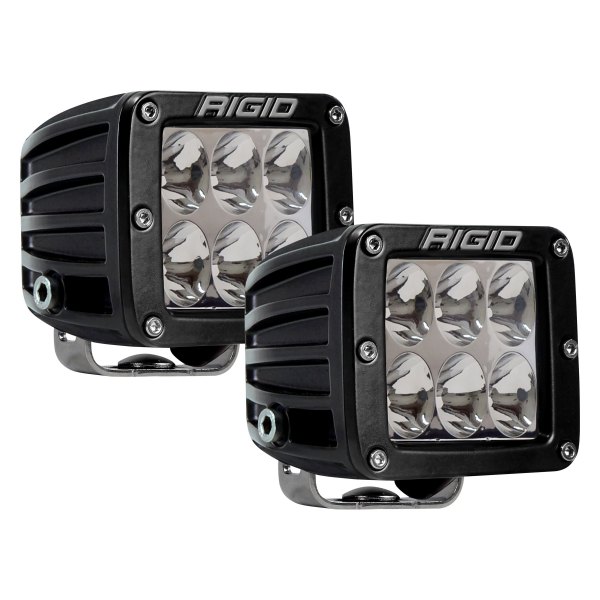 Rigid Industries® - D-Series Pro 3" 2x34.5W Driving Beam Amber LED Lights