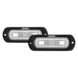 Rigid Industries® - SR-L Series Flush Mount 4.5"x1.5" 14W Rectangular Wide Driving Beam LED Lights