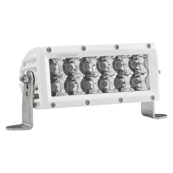 Rigid Industries® - E-Series Pro 6" 85W Dual Row White Housing Spot Beam LED Light Bar