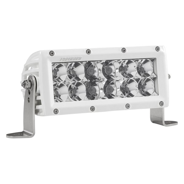 Rigid Industries® - E-Series Pro 6" 82W Dual Row White Housing Combo Spot/Flood Beam LED Light Bar