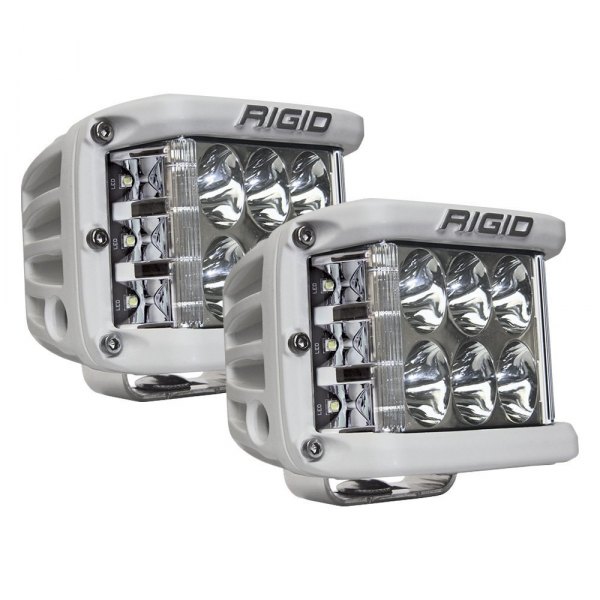 Rigid Industries® - D-SS Series Pro 3"x4" 2x72W White Housing Driving Beam LED Lights